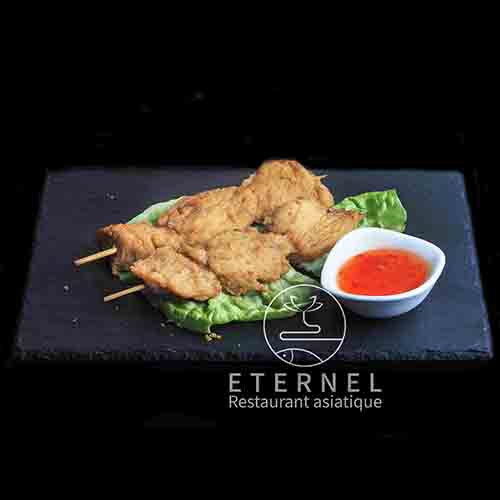 Brochette de poulet